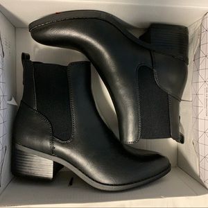 Brand New black heel booties